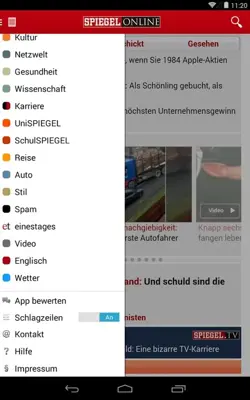 SPIEGEL ONLINE - News android App screenshot 13