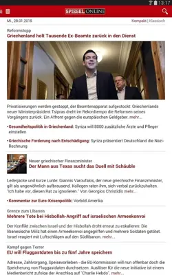 SPIEGEL ONLINE - News android App screenshot 21